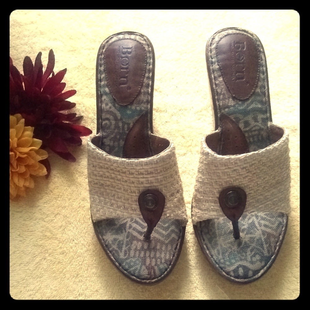 Born Hand Crafted Footware. Wedge Shoes